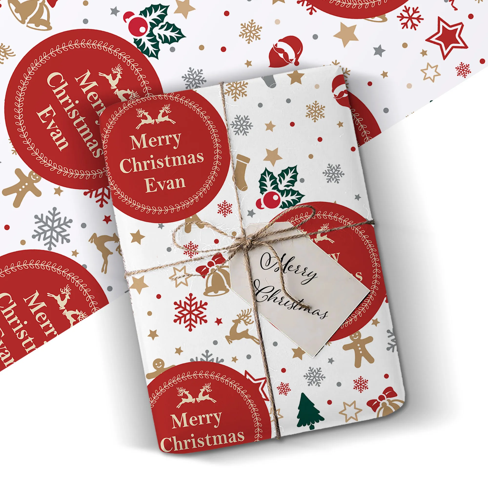 Cute Christmas Wrapping Paper